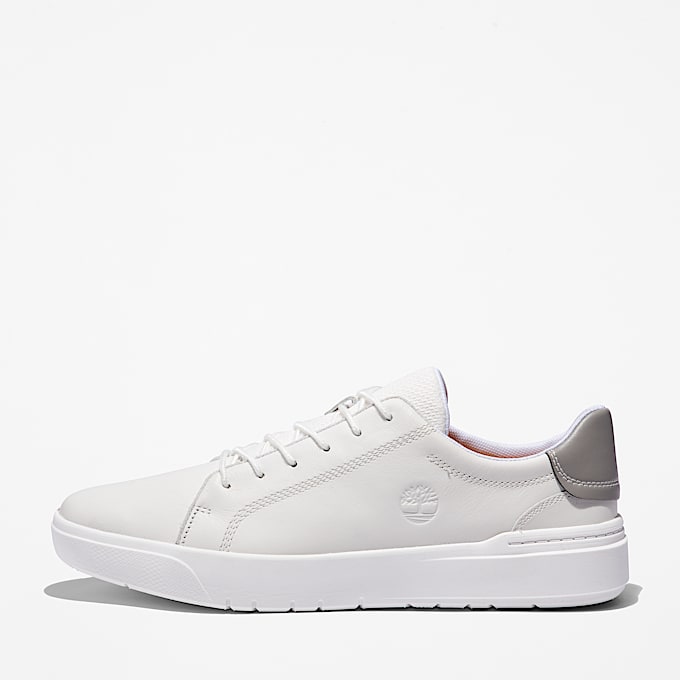 Seneca Bay Low Lace Up Trainer for Men in White