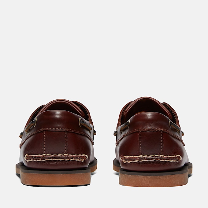 Klassischer Bootsschuh für Herren in Braun