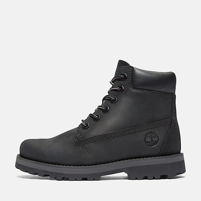Botas con cordones Courma Kid para niño (de 30,5 a 35) en negro