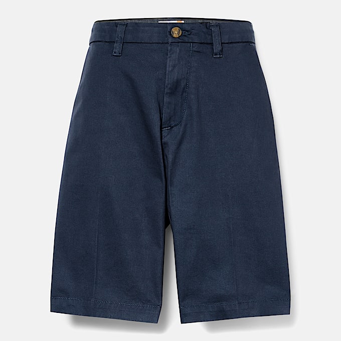 Shorts Chino in Twill Claremont da Uomo in blu scuro