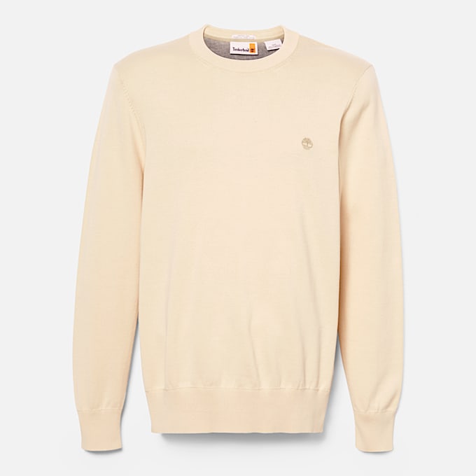 Williams River Baumwollpullover für Herren in Beige