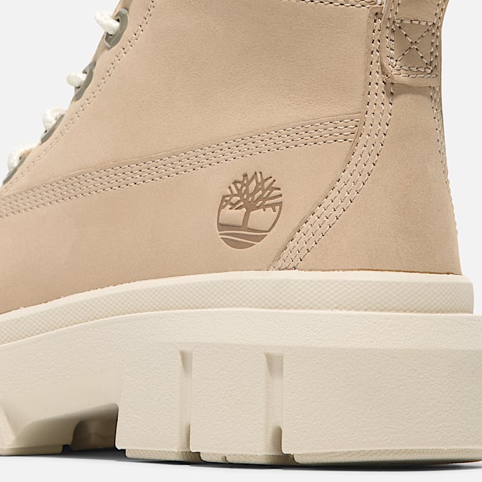 Greyfield Mid Boot zum Schnüren für Damen in Hellbeige