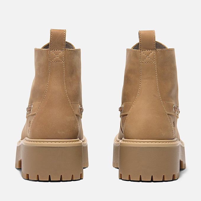 Stone Street Platform Kiltie Boot for Women in Yellow