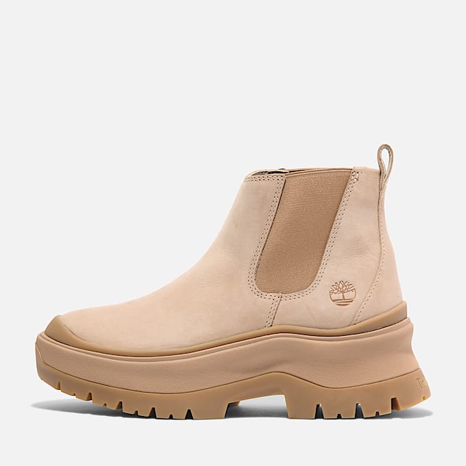Bottine Chelsea Roxie Lane pour femme en Beige Clair