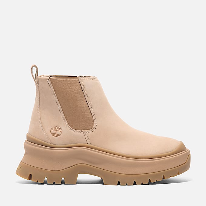Stivale Chelsea Roxie Lane da Donna in beige chiaro - 1