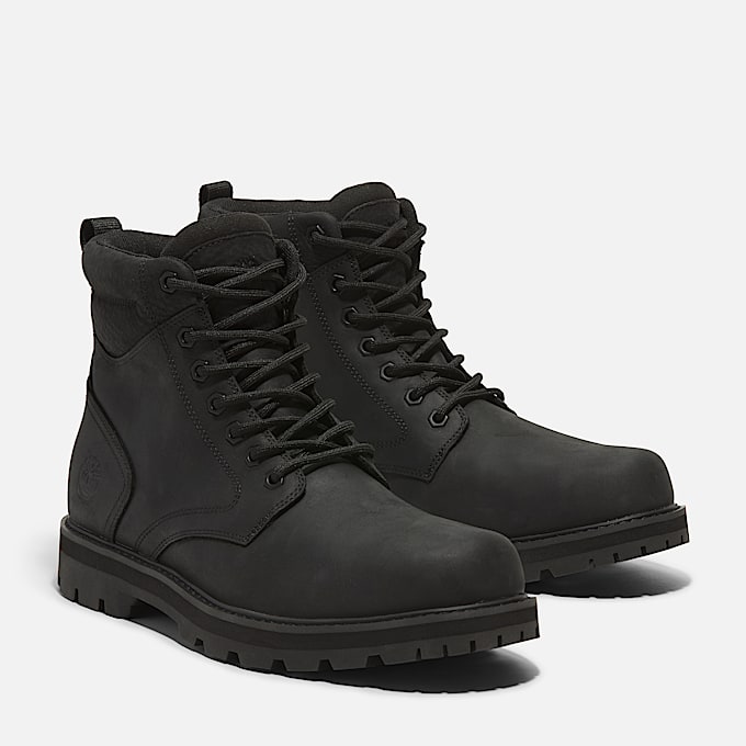 Wasserdichter Britton Road Boot für Herren in Schwarz