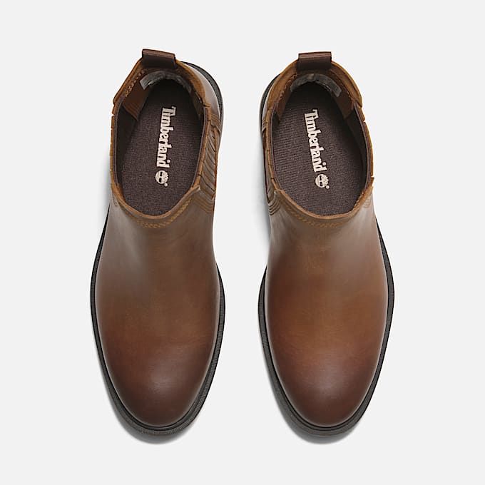 Bota Chelsea Mid Brimfield para Mulher em castanho