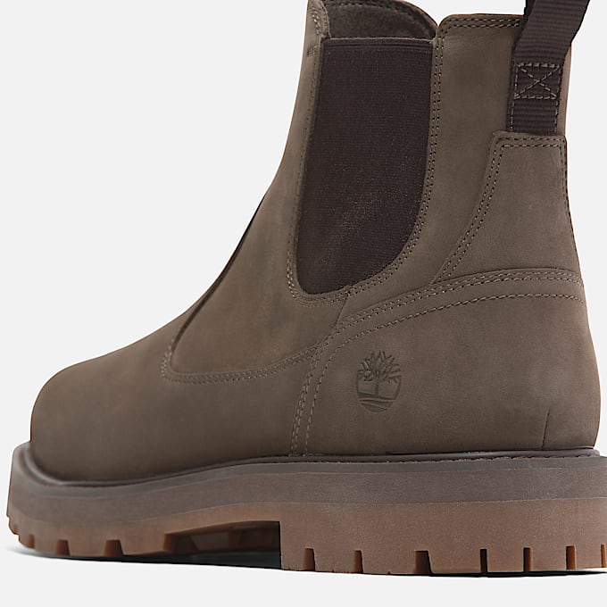 Britton Road Chelsea-Boot für Herren in Braun
