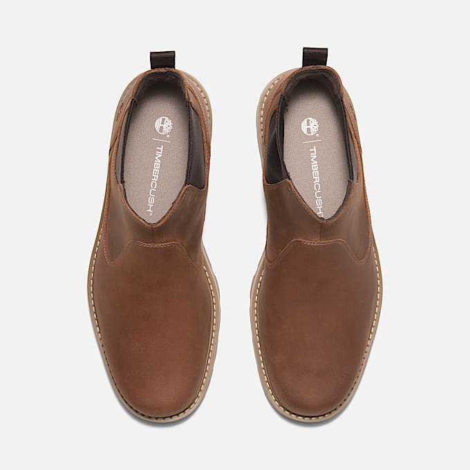 Britton Road Chelsea-Boot für Herren in Braun