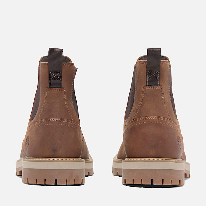 Britton Road Chelsea-Boot für Herren in Braun