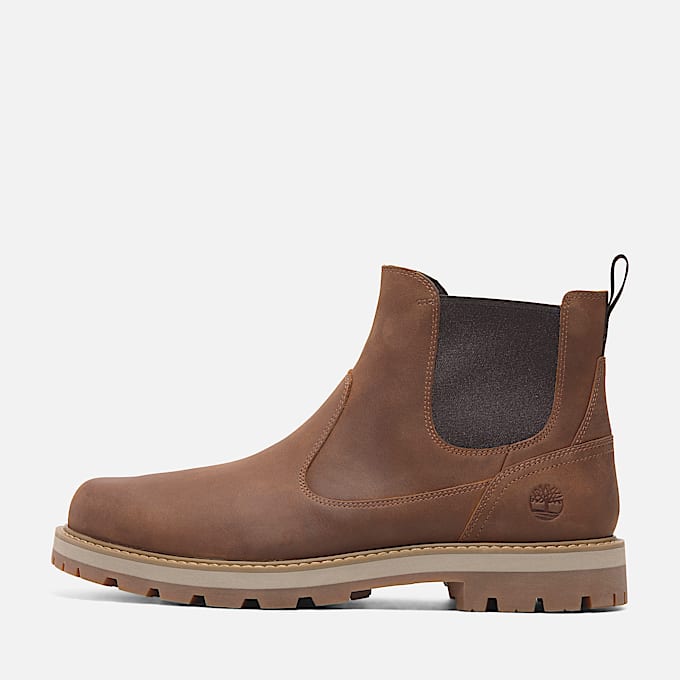 Britton Road Chelsea-Boot für Herren in Braun