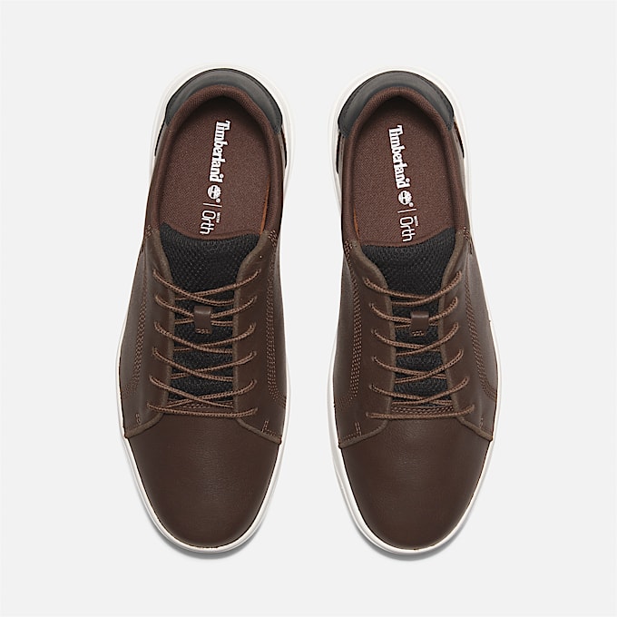 Seneca Bay Lace-up Trainer for Men in Dark Brown