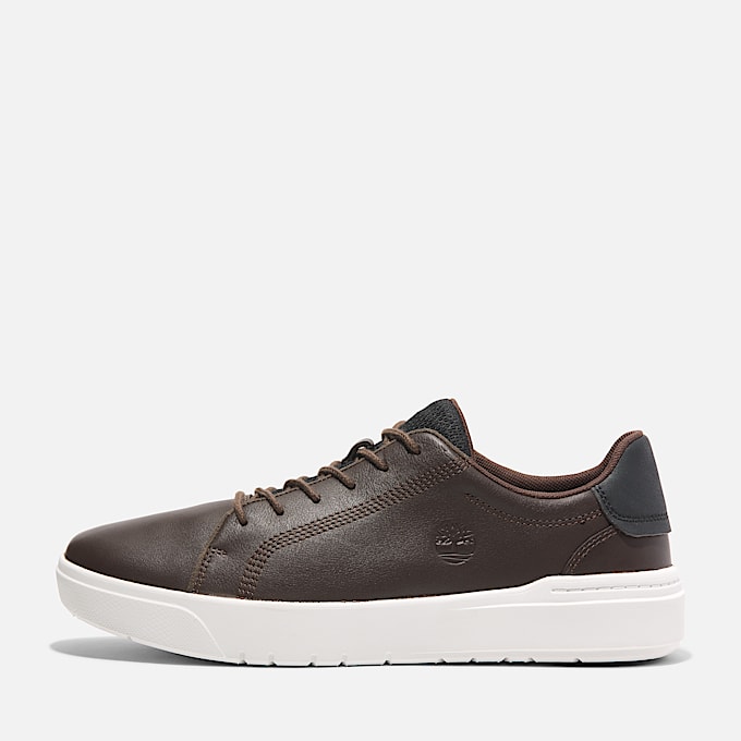 Seneca Bay Lace-up Trainer for Men in Dark Brown