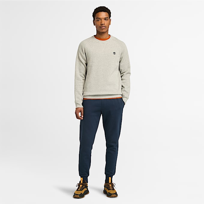 Pantaloni Sportivi con Rovescio Spazzolato Exeter River da Uomo in blu scuro