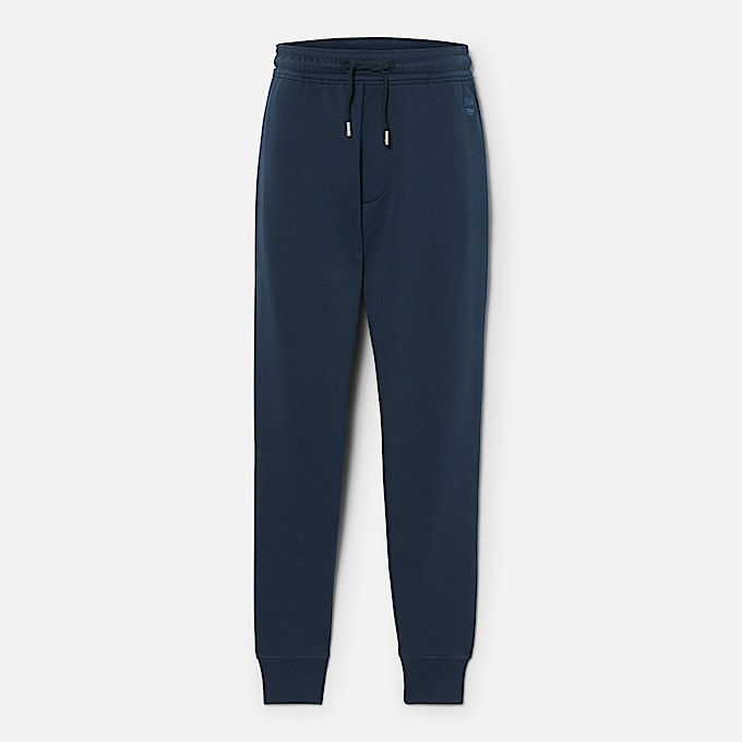 Pantalon de survêtement à envers brossé Exeter River pour homme en bleu foncé