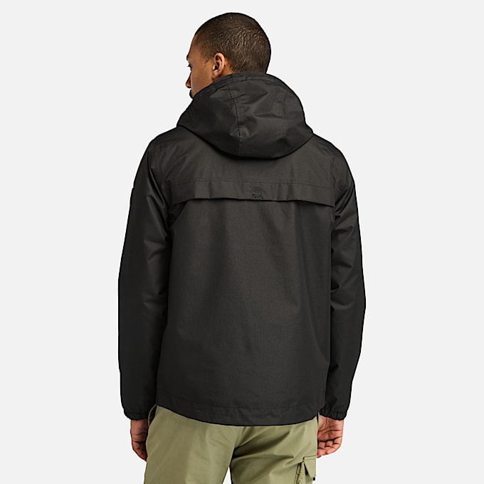 Benton Waterproof Shell Jacket for Men in Black