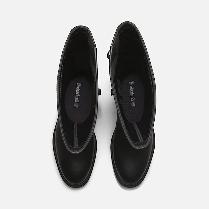Bota com Fecho de Correr e Cano Alto Brimfield para Mulher em preto