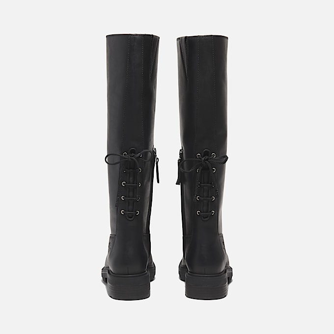 Bota com Fecho de Correr e Cano Alto Brimfield para Mulher em preto