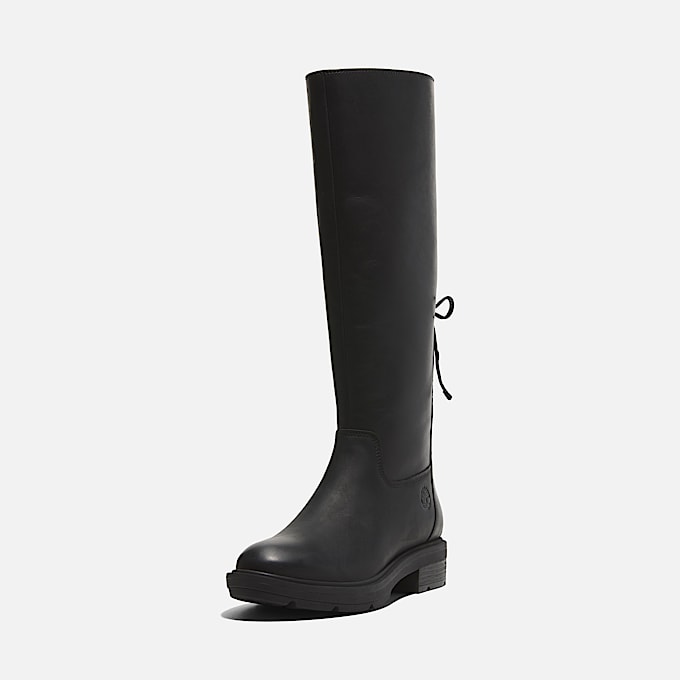 Bota com Fecho de Correr e Cano Alto Brimfield para Mulher em preto