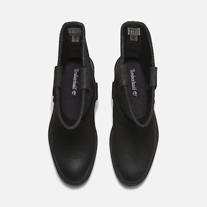 Bota de Cano Alto Pull On Brimfield para Mulher em preto