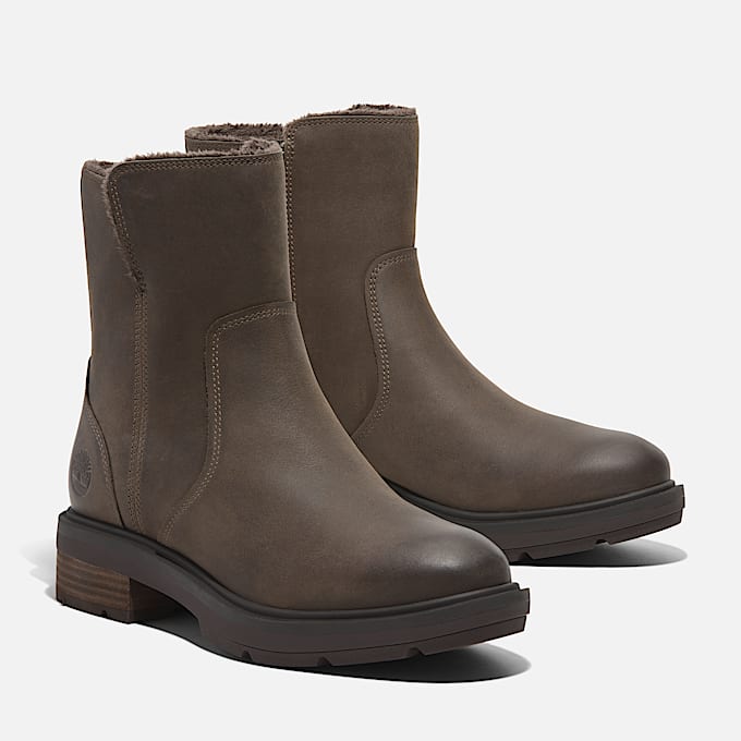 Bottines doublées Brimfield pour femme en Marron
