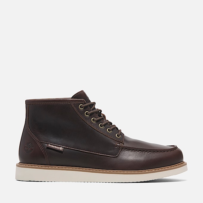 Newmarket Mid Lace-Up Chukka Boot for Men in Dark Brown - 1