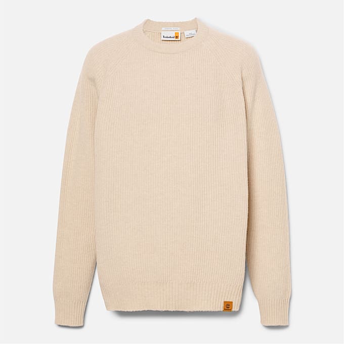 Phillips Brook Pullover mit Raglanärmeln für Herren in Beige