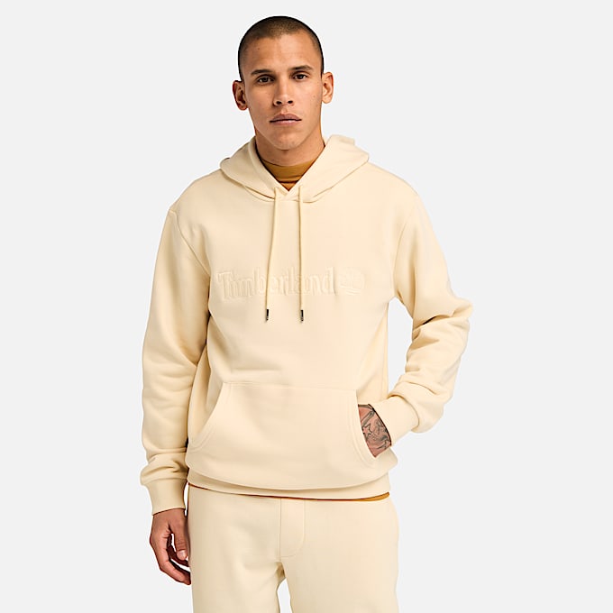 Hampthon Hoodie for Men in Beige - 1