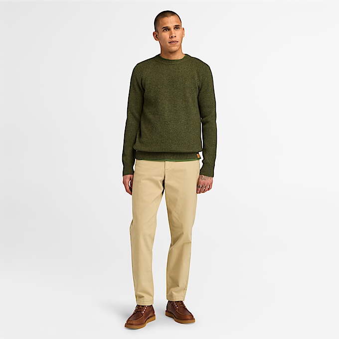 Phillips Brook Pullover mit Raglanärmeln für Herren in Grün