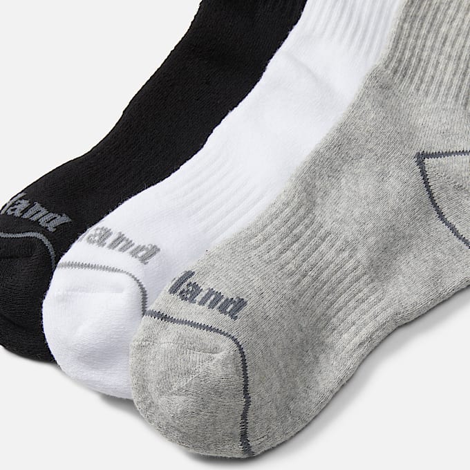 3-Pack Uniseks Bowden Crew Sokken in diverse kleuren