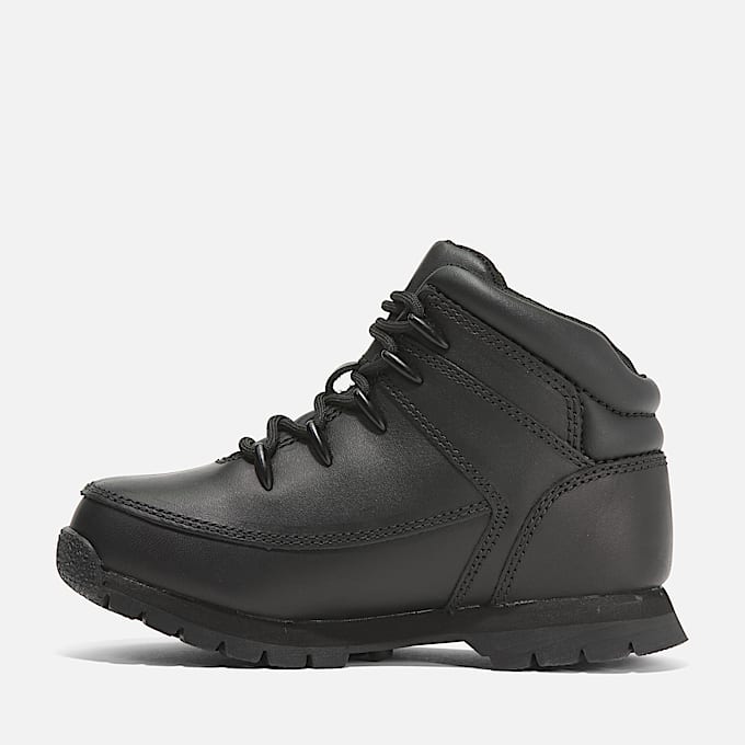 Botas Euro Sprint para niños (de 30,5 a 35) en negro