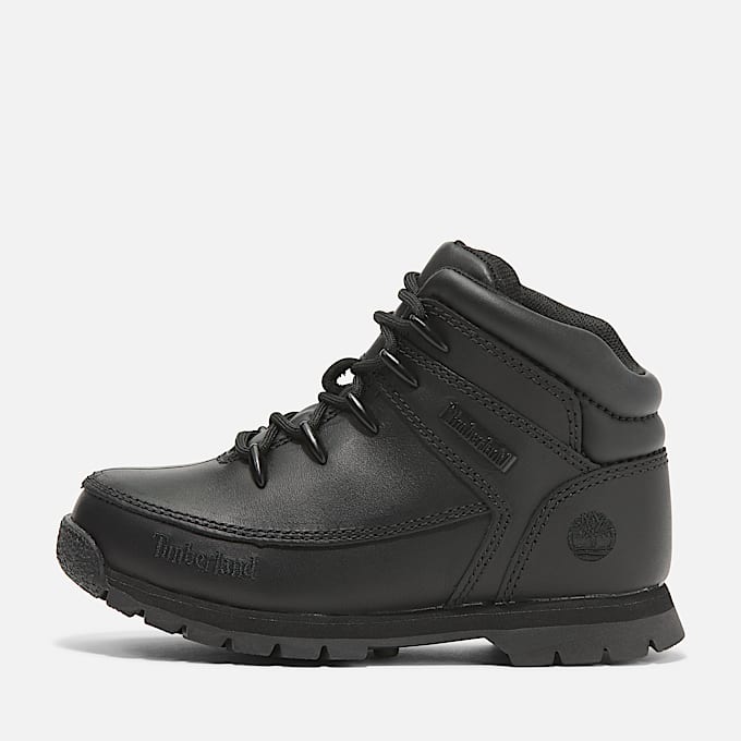 Botas Euro Sprint para niños (de 30,5 a 35) en negro