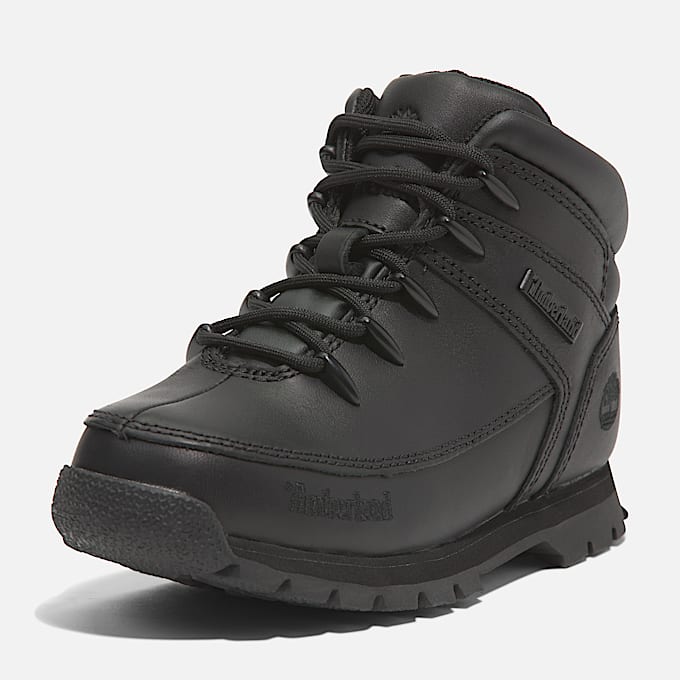 Botas Euro Sprint para niños (de 30,5 a 35) en negro