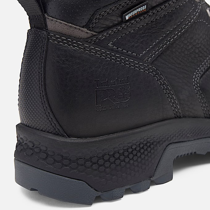 6-inch Boot à embout de sécurité composite Timberland PRO® TiTAN® pour homme en noir