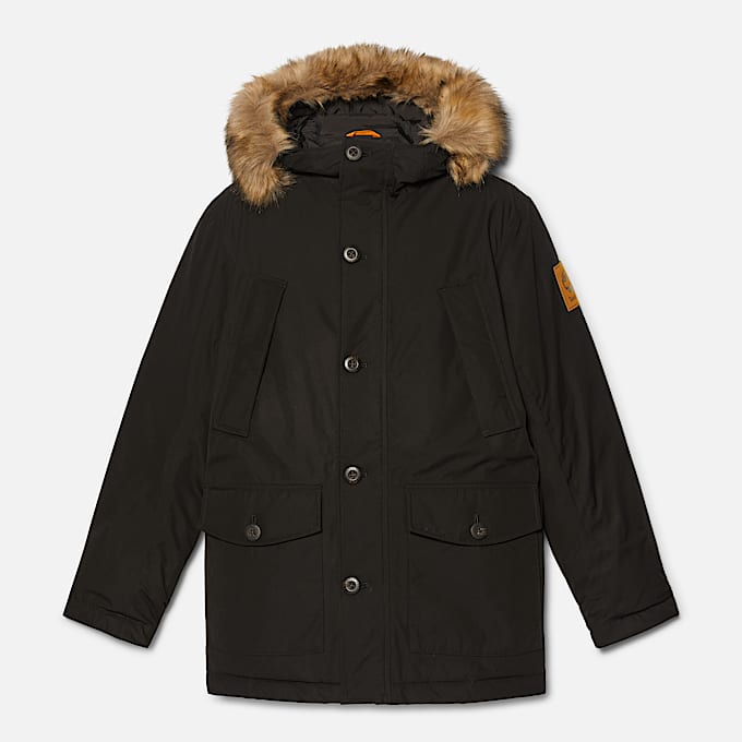 Parka Impermeabile Scar Ridge da Uomo in colore nero