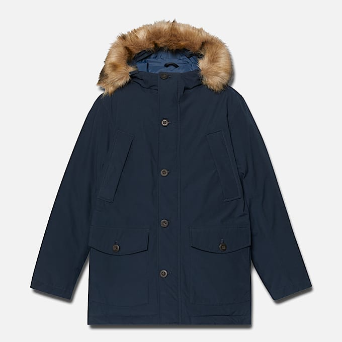 Parka Impermeabile Scar Ridge da Uomo in blu scuro