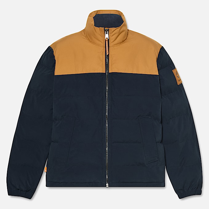 Doudoune déperlante Welch Mountain pour homme en Jaune/Bleu foncé