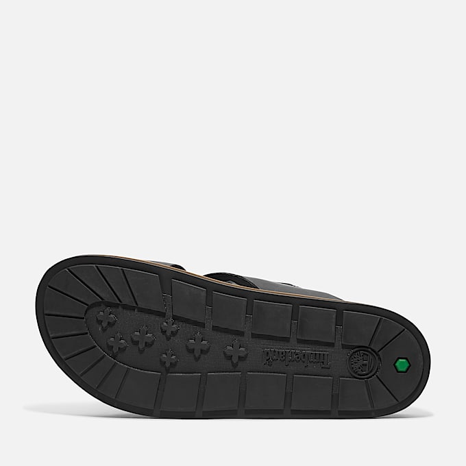 Amalfi Vibes Slide Sandale für Herren in Schwarz