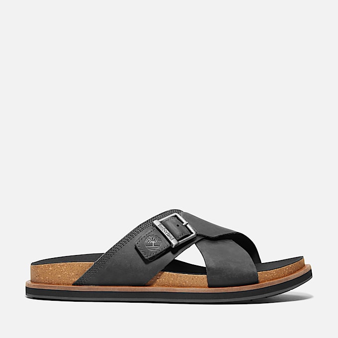 Sandalo a Ciabatta Amalfi Vibes da Uomo in colore nero - 1