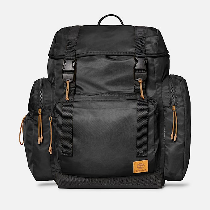 Nylonrucksack in Schwarz - 1