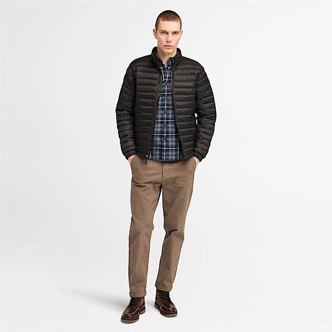 Veste déperlante durable Axis Peak pour homme en noir