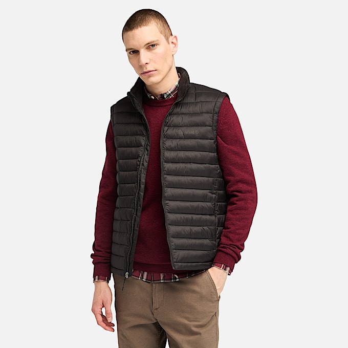 Axis Peak Water Repellent Gilet for Men in Black - 1