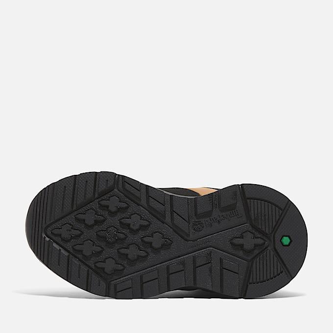Basket à fermeture élastique Sprint Trekker pour tout-petit en noir/jaune
