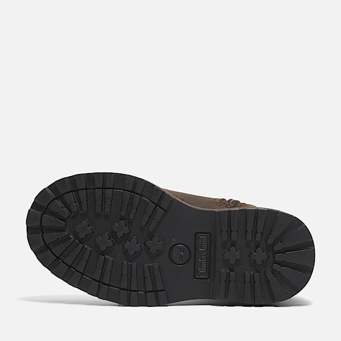 Courma Kid Chelsea Boot voor peuters en kleuters in donkerbruin