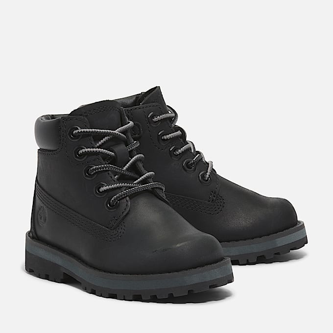 Botas con cordones Courma Kid para niño (de 20 a 30) en negro
