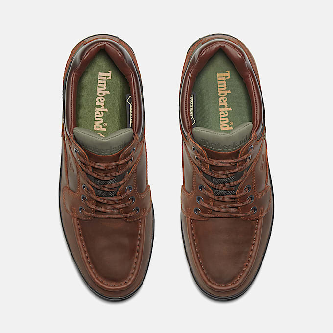 Bottine basse à lacets et membrane Gore-Tex® Timberland® Heritage pour homme en marron