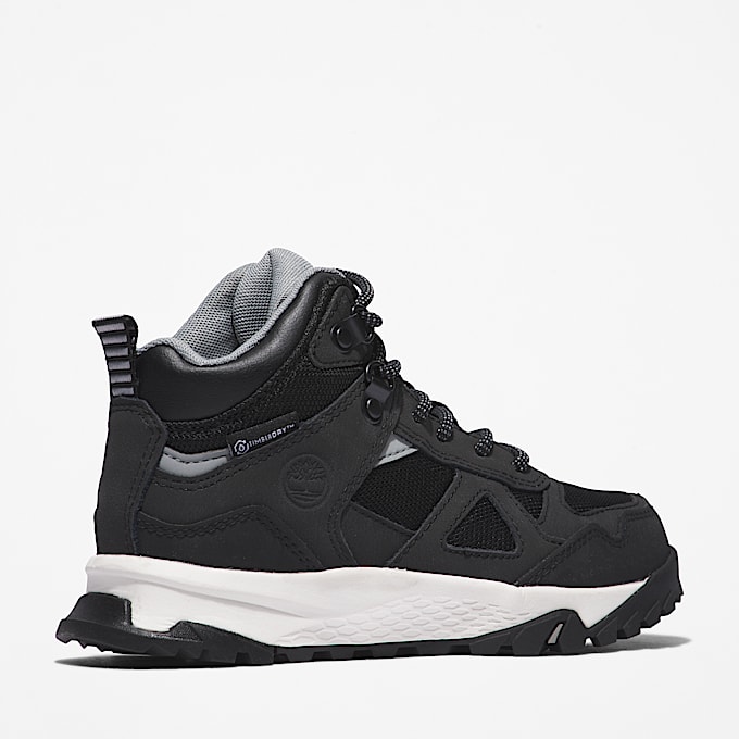 Scarponcino Hiker Impermeabile Lincoln Peak Mid da Bambino (dal 35,5 al 40) in colore nero