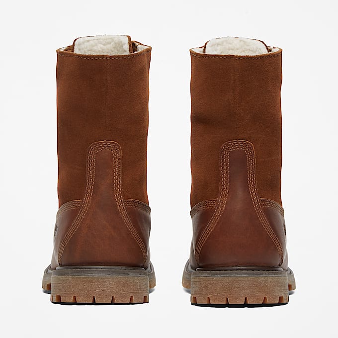 Wasserdichter Timberland® Roll-Top Boot mit warmem Futter für Damen in Dunkelbraun