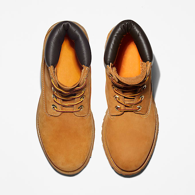 Bota Impermeável Timberland® Premium 6-Inch para Mulher em amarelo