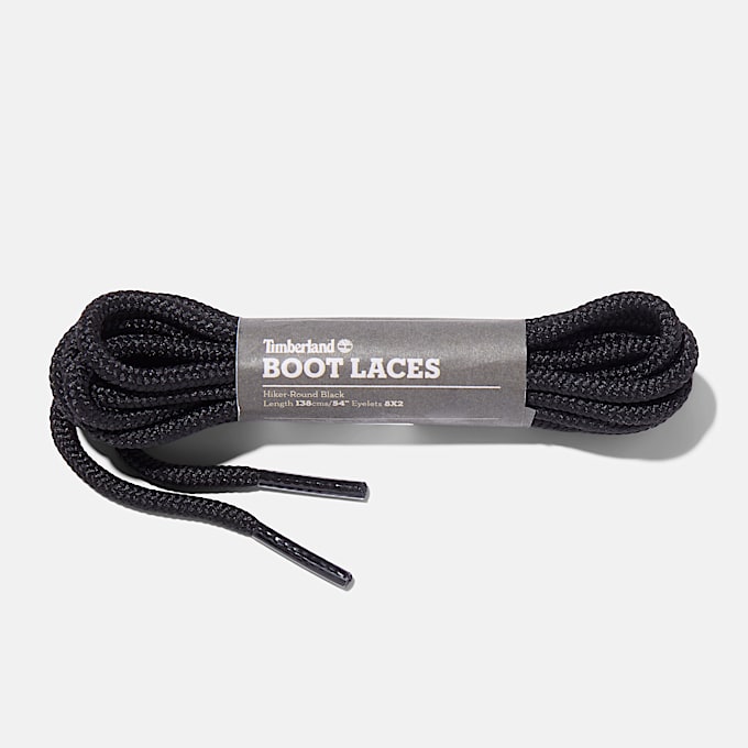 54-Inch Hiker Round Laces in Black - 1
